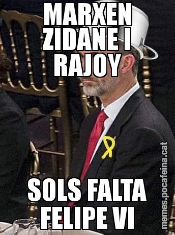 MARXEN ZIDANE I RAJOY SOLS FALTA FELIPE VI