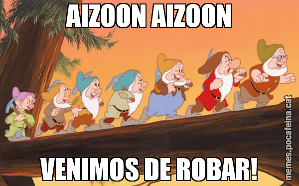 AIZOON AIZOON VENIMOS DE ROBAR!