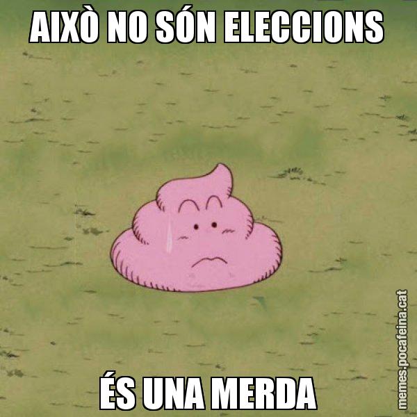 AIXÒ NO SÓN ELECCIONS ÉS UNA MERDA - Caca