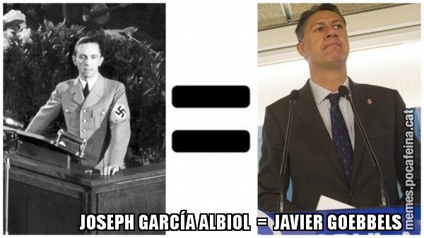 JOSEPH GARCÍA ALBIOL  =  JAVIER GOEBBELS