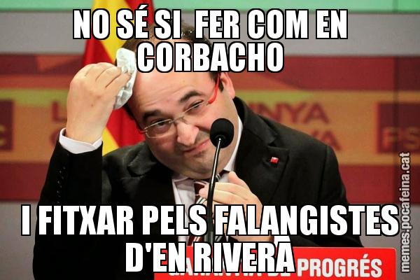 NO SÉ SI  FER COM EN CORBACHO I FITXAR PELS FALANGISTES D'EN RIVERA