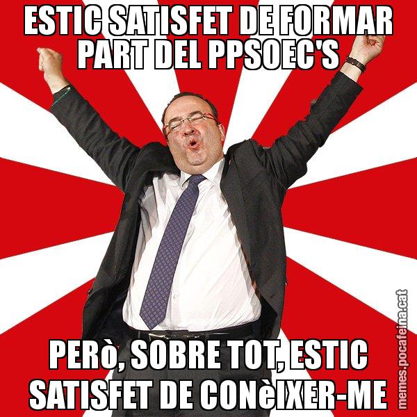 ESTIC SATISFET DE FORMAR PART DEL PPSOEC'S PERò, SOBRE TOT, ESTIC SATISFET DE CONèIXER-ME - Miquel Iceta - 27S