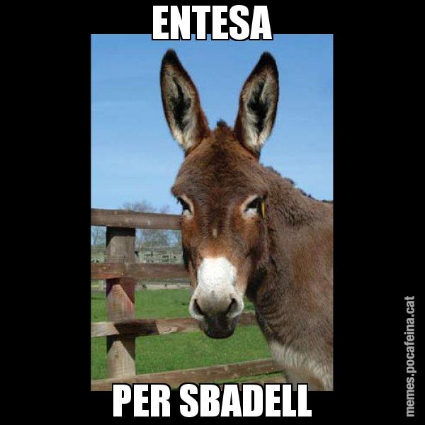 ENTESA PER SBADELL - El burro Català