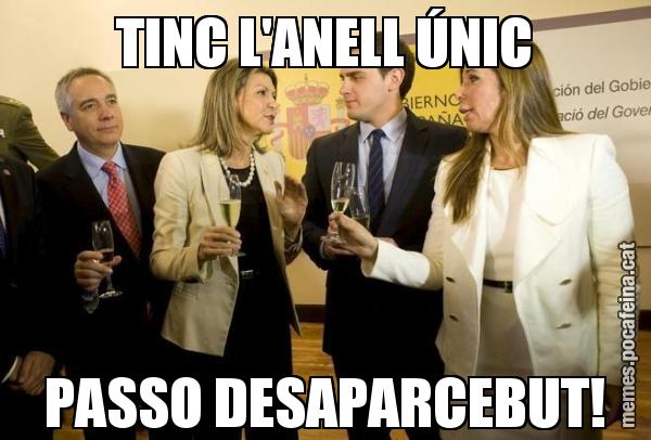 TINC L'ANELL ÚNIC PASSO DESAPARCEBUT!