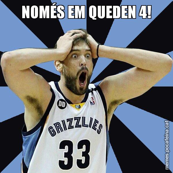 NOMÉS EM QUEDEN 4! - Marc Gasol
