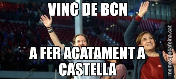 VINC DE BCN A FER ACATAMENT A CASTELLA