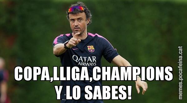 COPA,LLIGA,CHAMPIONS Y LO SABES!