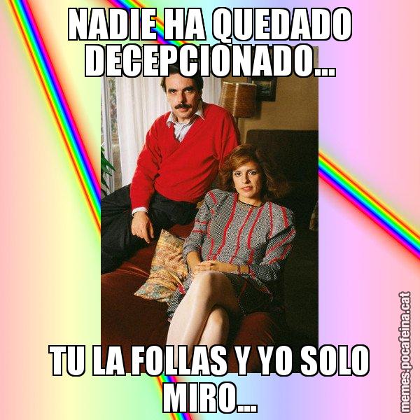 NADIE HA QUEDADO DECEPCIONADO... TU LA FOLLAS Y YO SOLO MIRO... - La Familia Ansar