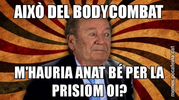 AIXÒ DEL BODYCOMBAT M'HAURIA ANAT BÉ PER LA PRISIOM OI?