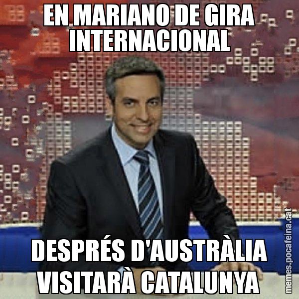 EN MARIANO DE GIRA INTERNACIONAL DESPRÉS D'AUSTRÀLIA VISITARÀ CATALUNYA - Trollicer