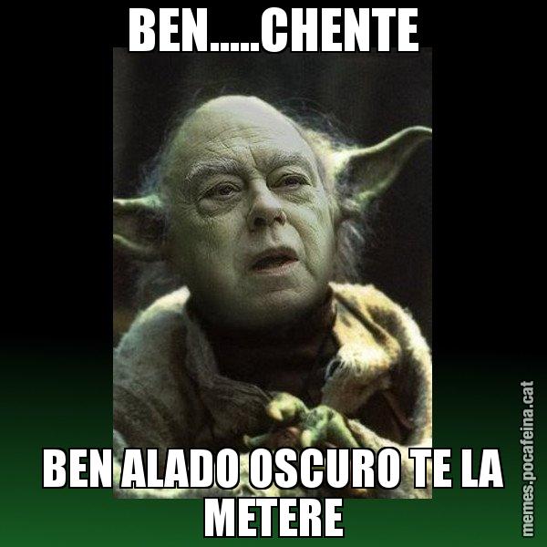 BEN.....CHENTE BEN ALADO OSCURO TE LA METERE - Yodi Pujol