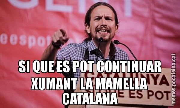 SI QUE ES POT CONTINUAR XUMANT LA MAMELLA CATALANA