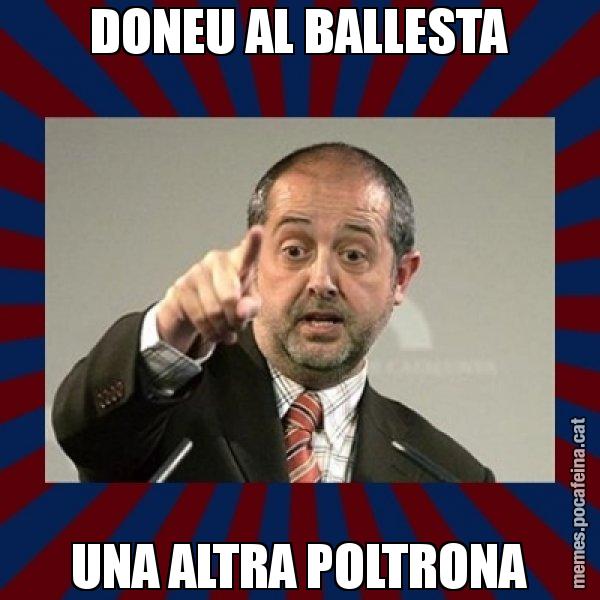 DONEU AL BALLESTA UNA ALTRA POLTRONA - Felip Puig