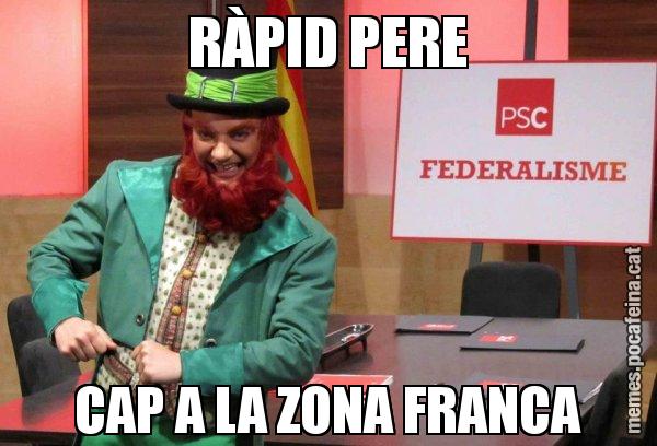 RÀPID PERE CAP A LA ZONA FRANCA - Follet del federalisme