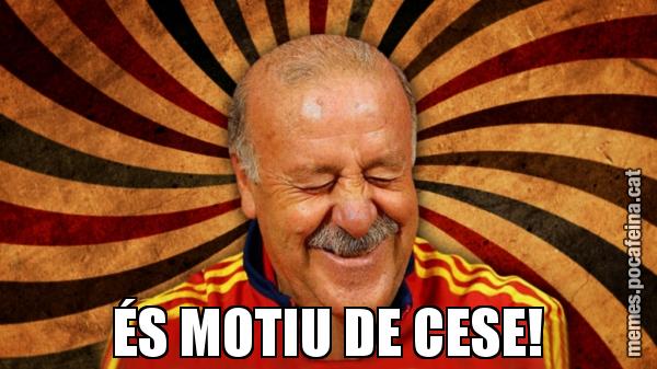 ÉS MOTIU DE CESE!