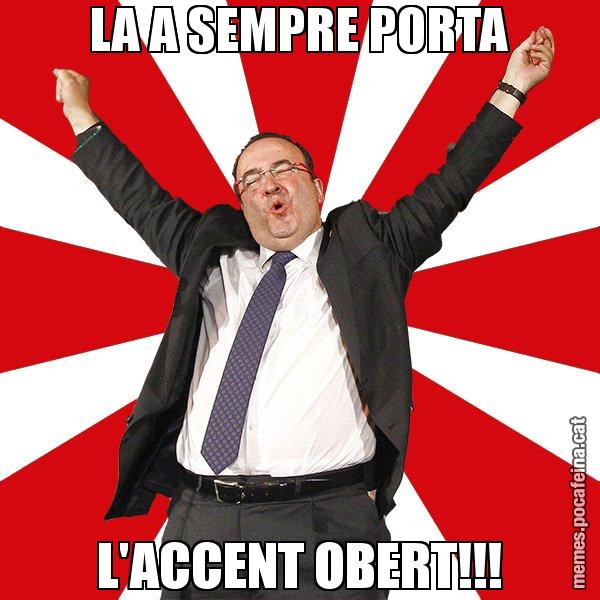 LA A SEMPRE PORTA L'ACCENT OBERT!!! - Miquel Iceta - 27S