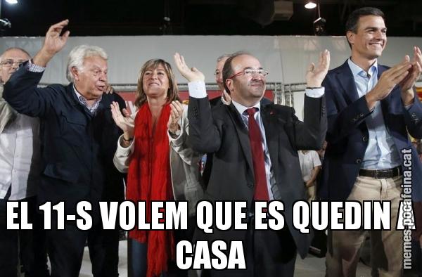EL 11-S VOLEM QUE ES QUEDIN A CASA