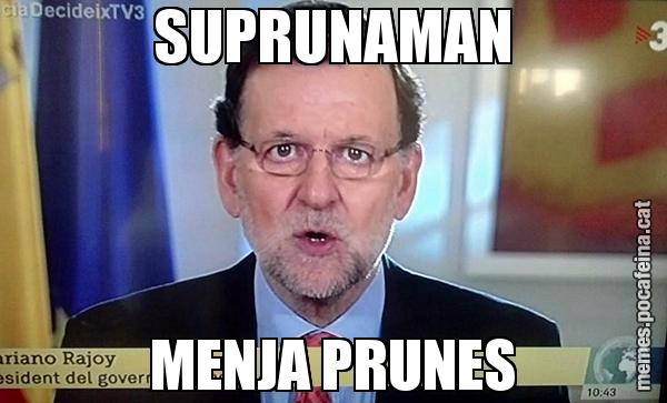 SUPRUNAMAN MENJA PRUNES
