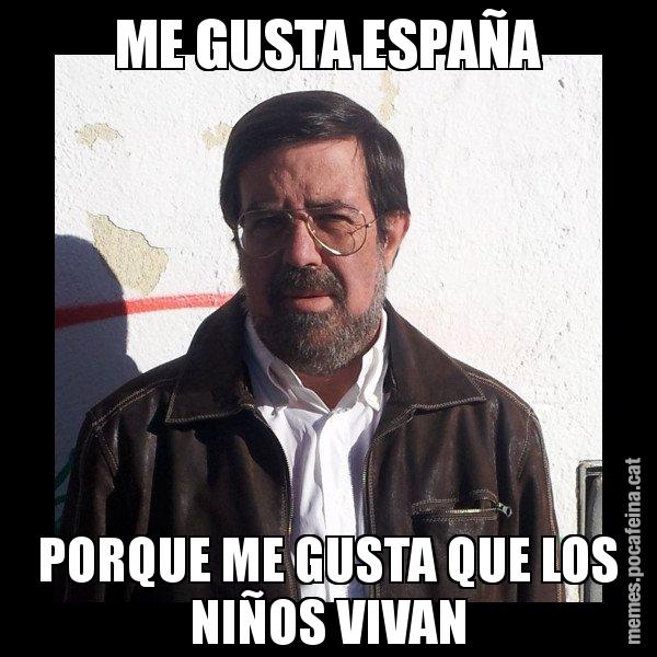ME GUSTA ESPAÑA PORQUE ME GUSTA QUE LOS NIÑOS VIVAN - E de Diego