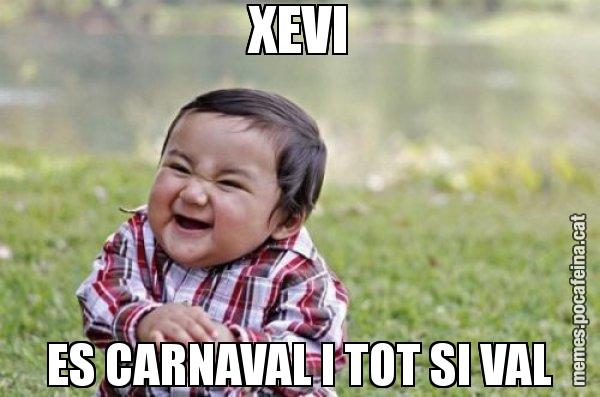 XEVI ES CARNAVAL I TOT SI VAL - El diabòlic nen asiàtic