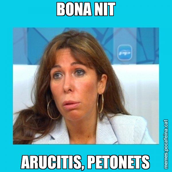 BONA NIT ARUCITIS, PETONETS - Alícia Sánchez Camacho