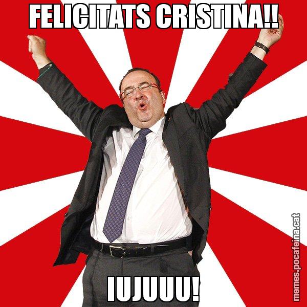 FELICITATS CRISTINA!! IUJUUU! - Miquel Iceta - 27S