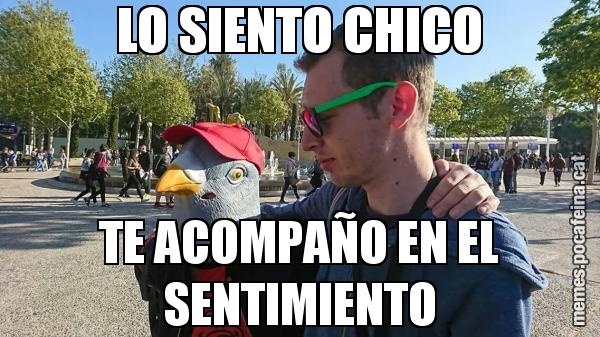 LO SIENTO CHICO TE ACOMPAÑO EN EL SENTIMIENTO