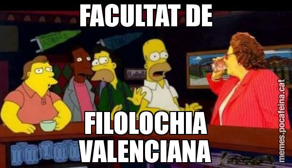 FACULTAT DE FILOLOCHIA VALENCIANA