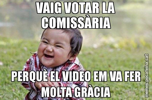 VAIG VOTAR LA COMISSÀRIA PERQUÈ EL VIDEO EM VA FER MOLTA GRÀCIA - El diabòlic nen asiàtic