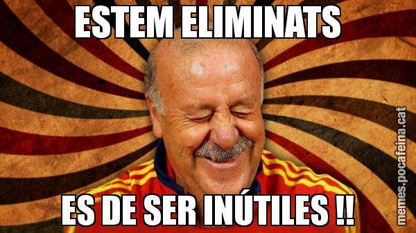 ESTEM ELIMINATS ES DE SER INÚTILES !!