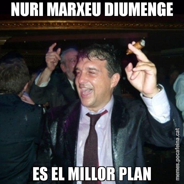 NURI MARXEU DIUMENGE ES EL MILLOR PLAN - Laporta de Festa