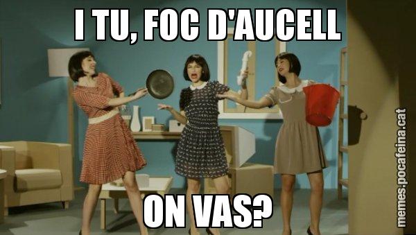 I TU, FOC D'AUCELL ON VAS? - Envàs on vas?