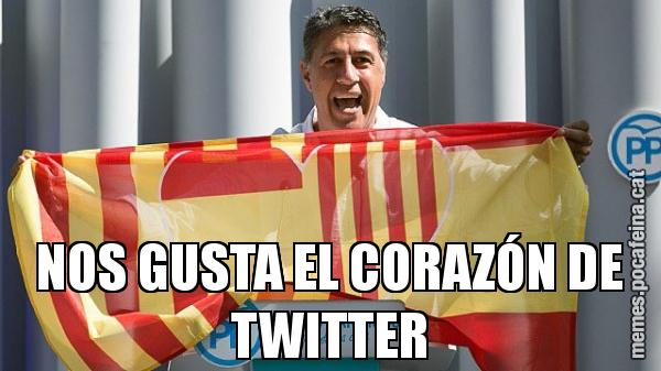NOS GUSTA EL CORAZÓN DE TWITTER