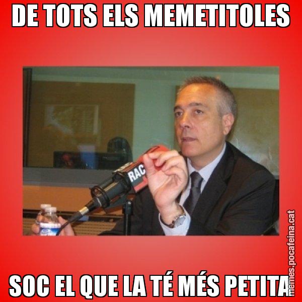 DE TOTS ELS MEMETITOLES SOC EL QUE LA TÉ MÉS PETITA - Pere Navarro Titoleta