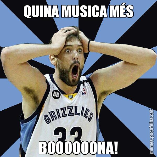 QUINA MUSICA MÉS BOOOOOONA! - Marc Gasol