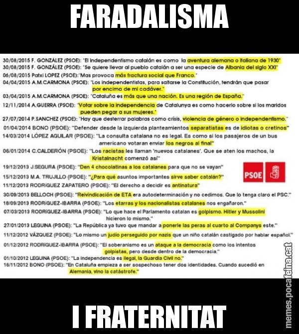 FARADALISMA I FRATERNITAT