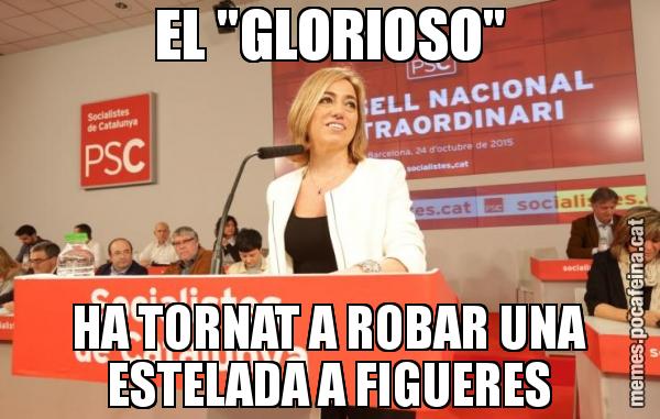 EL "GLORIOSO" HA TORNAT A ROBAR UNA ESTELADA A FIGUERES