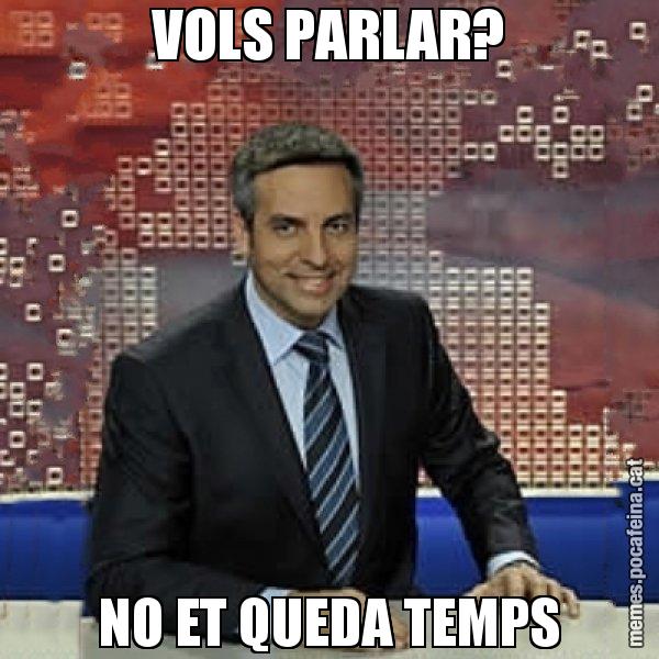 VOLS PARLAR? NO ET QUEDA TEMPS - Trollicer