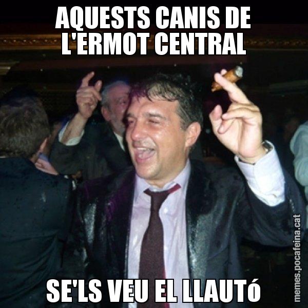 AQUESTS CANIS DE L'ERMOT CENTRAL SE'LS VEU EL LLAUTó - Laporta de Festa