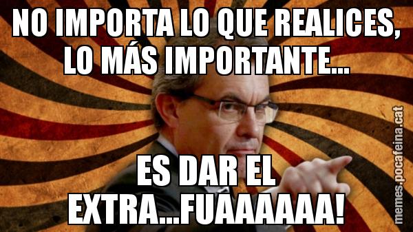 NO IMPORTA LO QUE REALICES, LO MÁS IMPORTANTE... ES DAR EL EXTRA...FUAAAAAA!