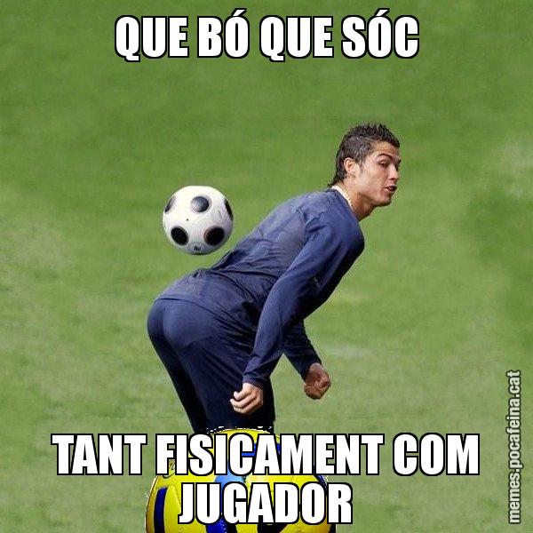 QUE BÓ QUE SÓC TANT FISICAMENT COM JUGADOR - Cristiano Ronaldo