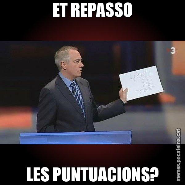 ET REPASSO LES PUNTUACIONS? - Navarro Paper
