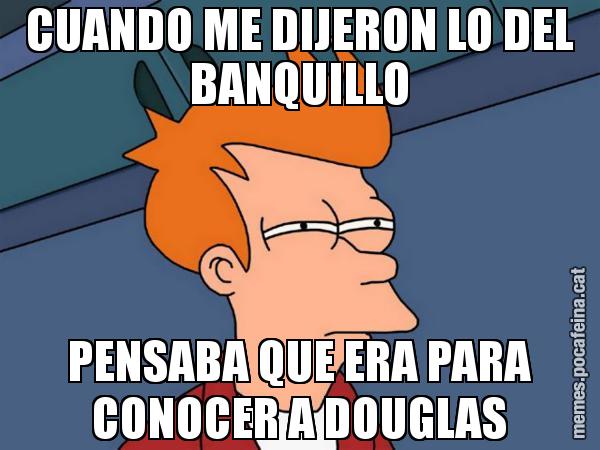 CUANDO ME DIJERON LO DEL BANQUILLO PENSABA QUE ERA PARA CONOCER A DOUGLAS - Futurama Fry