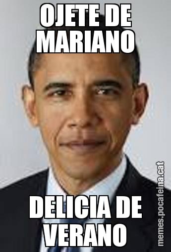 OJETE DE MARIANO DELICIA DE VERANO