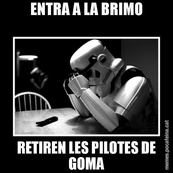 ENTRA A LA BRIMO RETIREN LES PILOTES DE GOMA - Sad Trooper