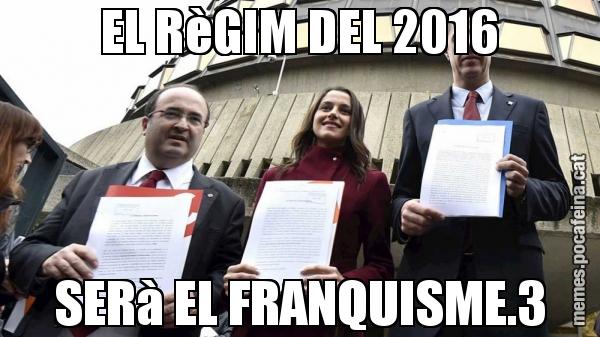 EL RèGIM DEL 2016 SERà EL FRANQUISME.3