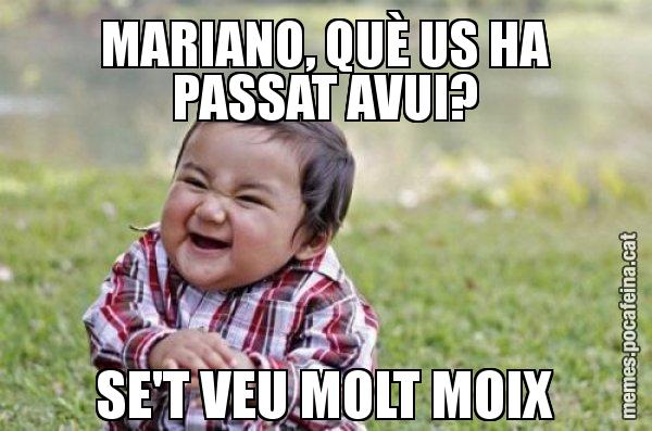 MARIANO, QUÈ US HA PASSAT AVUI? SE'T VEU MOLT MOIX - El diabòlic nen asiàtic