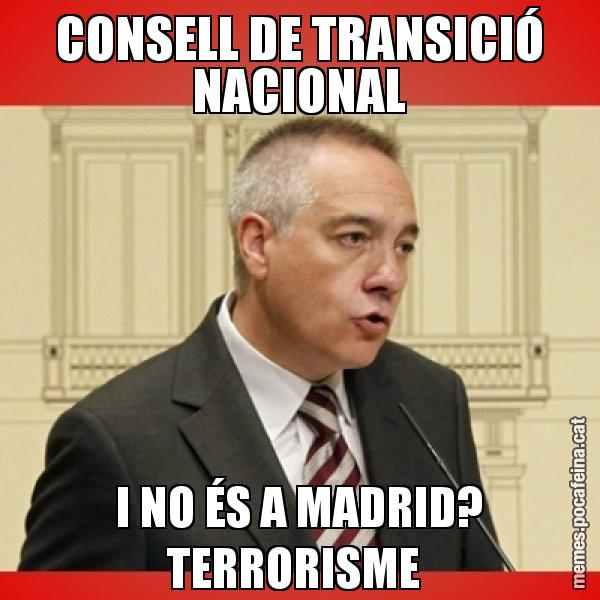 CONSELL DE TRANSICIÓ NACIONAL I NO ÉS A MADRID? TERRORISME - Pere Navarro