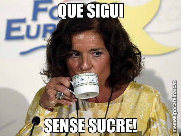 QUE SIGUI SENSE SUCRE! - Ana Botella relaxing cup