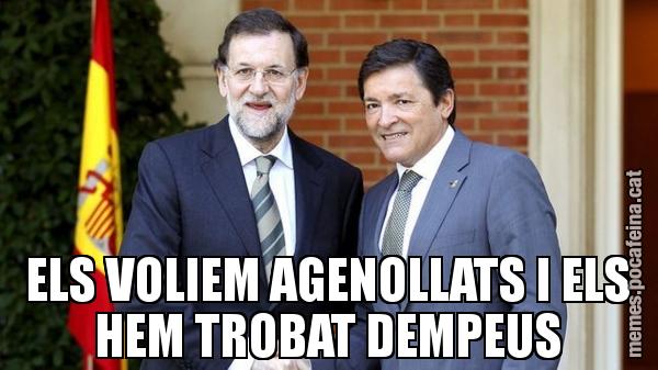ELS VOLIEM AGENOLLATS I ELS HEM TROBAT DEMPEUS